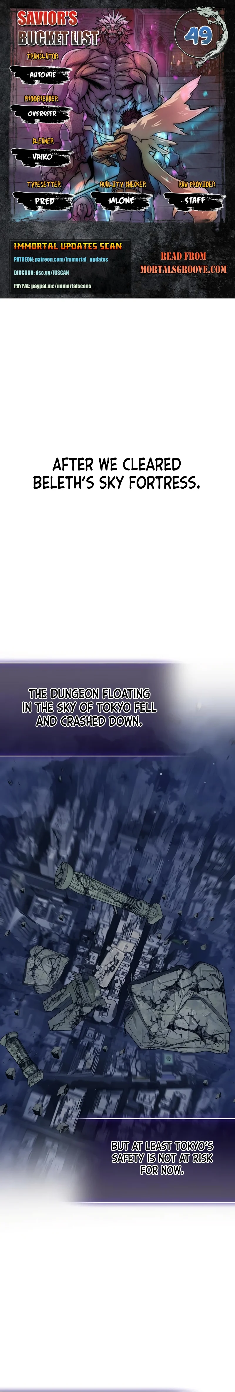 The Savior's Bucket List chapter 49 page 1