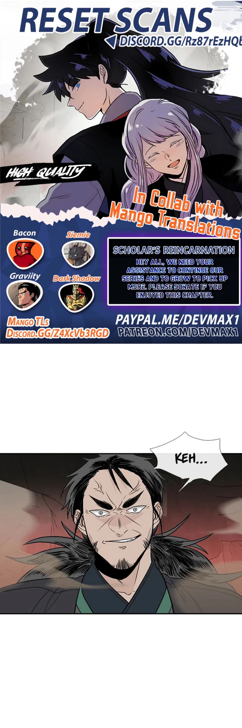 The Scholar's Reincarnation chapter 152 page 1