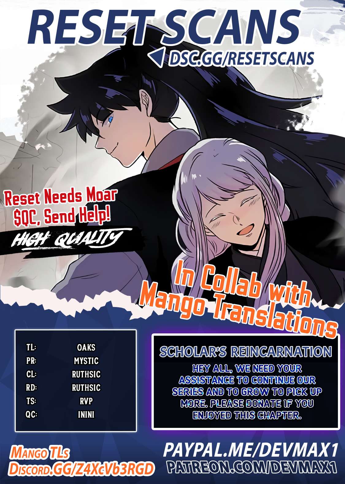 The Scholar's Reincarnation chapter 186 page 1