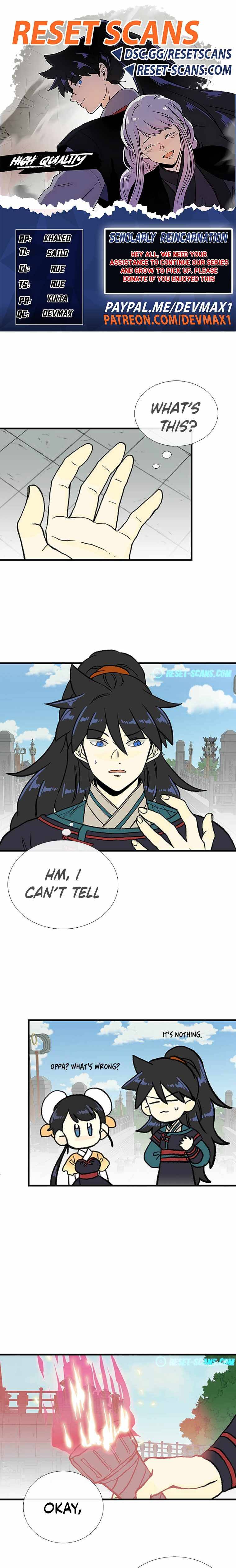 The Scholar's Reincarnation chapter 198 page 1