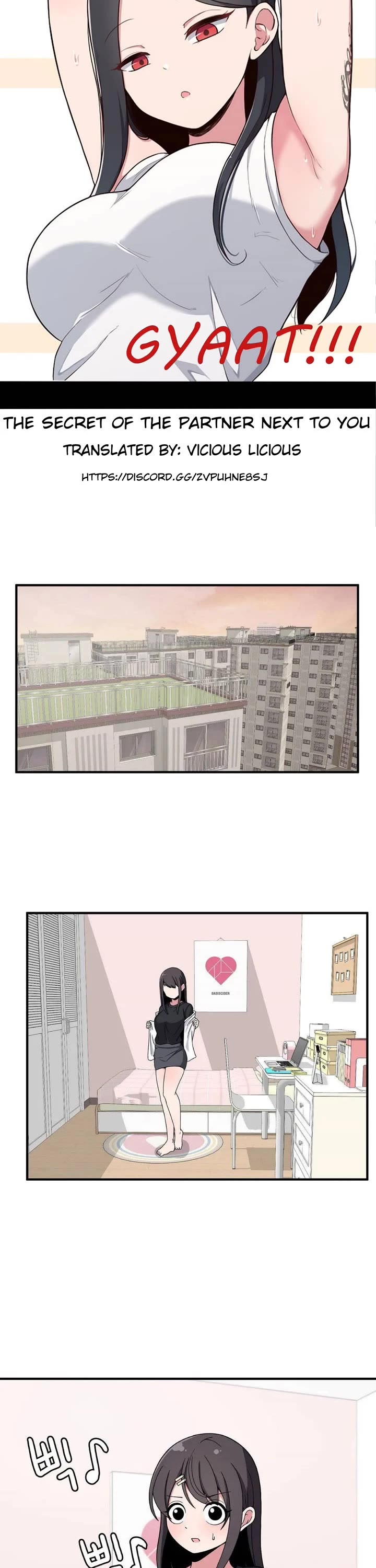 The Secret of the Partner Next to You chapter 18 page 1