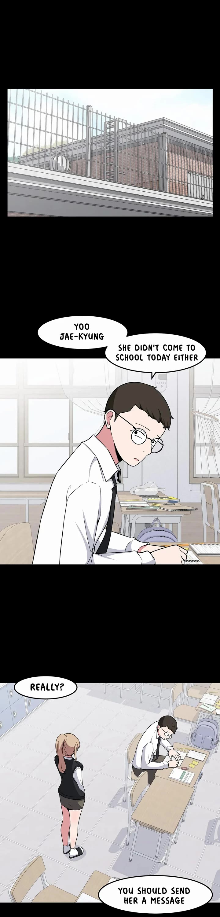 The Secret of the Partner Next to You chapter 44 page 1