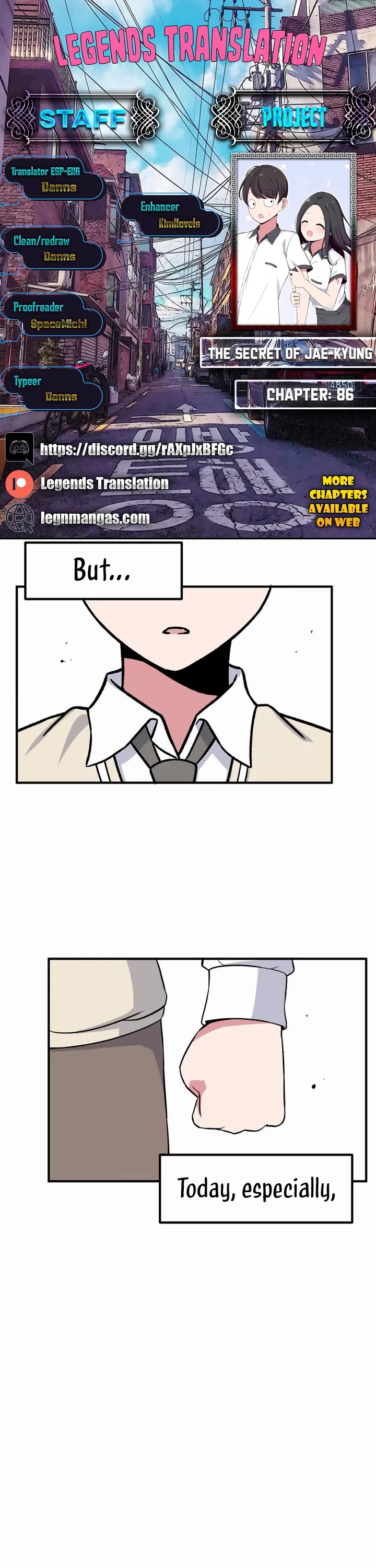 The Secret of the Partner Next to You chapter 86 page 1