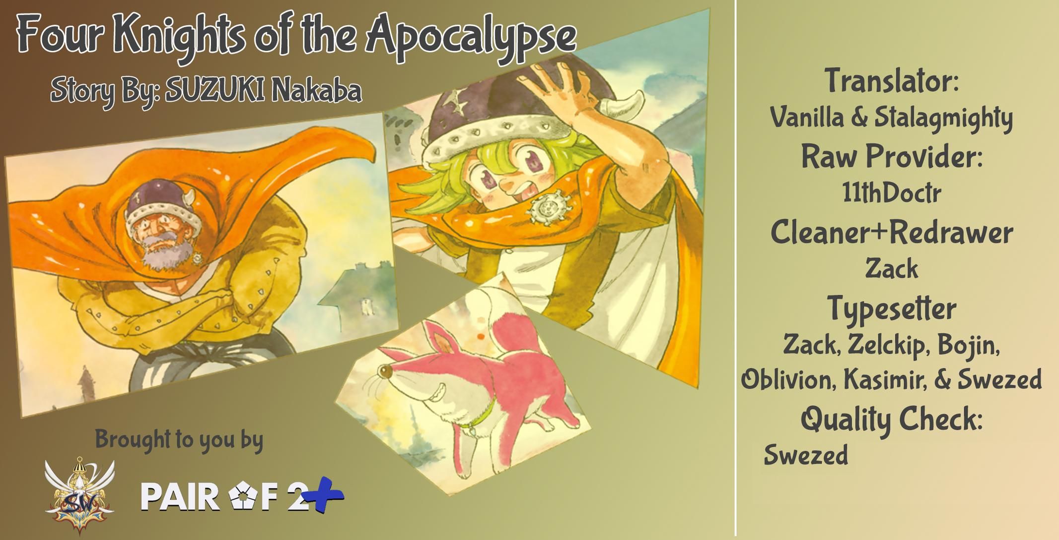 The Seven Deadly Sins: Four Knights of the Apocalypse chapter 1 page 2