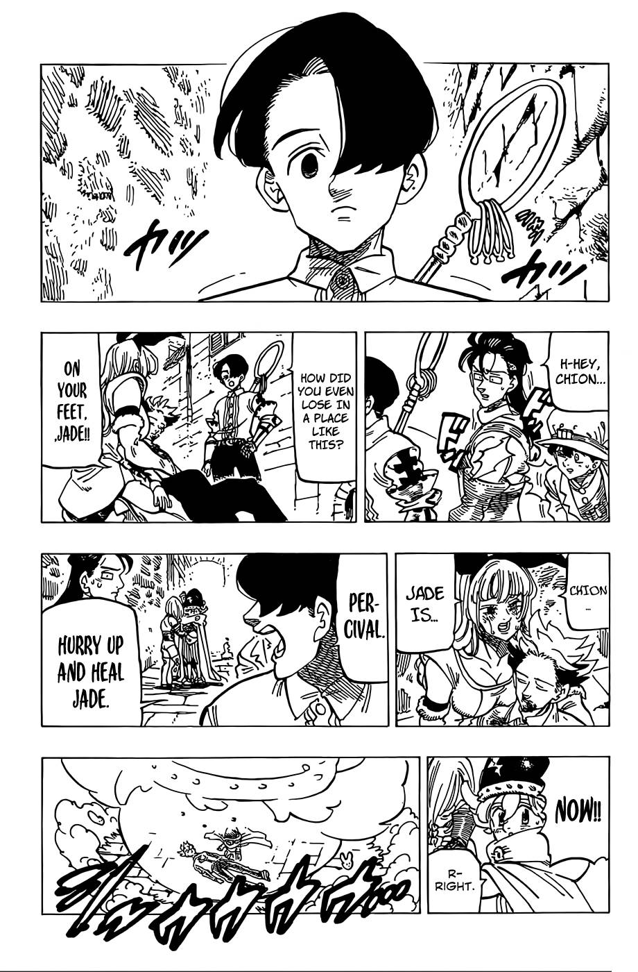 The Seven Deadly Sins: Four Knights of the Apocalypse chapter 100 page 5