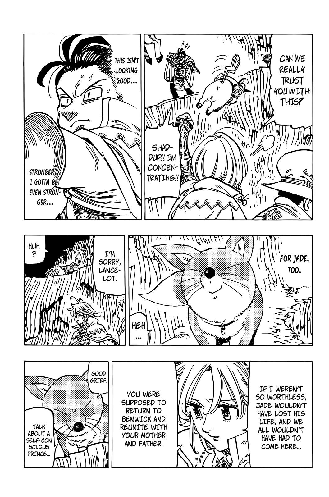 The Seven Deadly Sins: Four Knights of the Apocalypse chapter 103 page 14