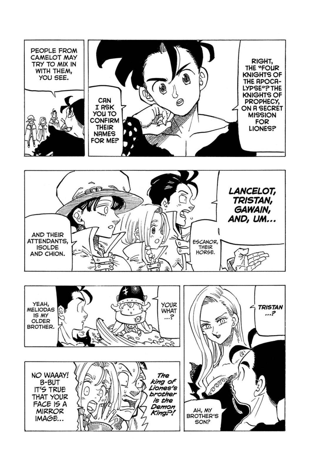 The Seven Deadly Sins: Four Knights of the Apocalypse chapter 105 page 12