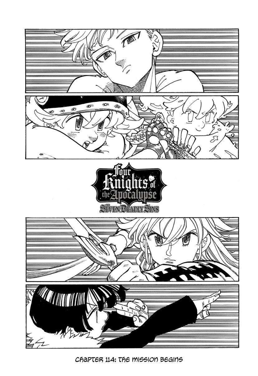 The Seven Deadly Sins: Four Knights of the Apocalypse chapter 114 page 1