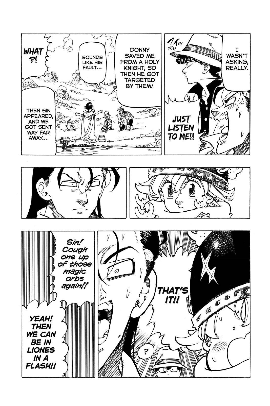 The Seven Deadly Sins: Four Knights of the Apocalypse chapter 14 page 14