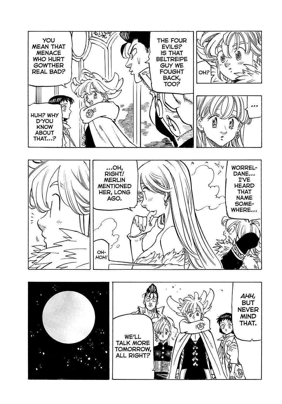 The Seven Deadly Sins: Four Knights of the Apocalypse chapter 155 page 14