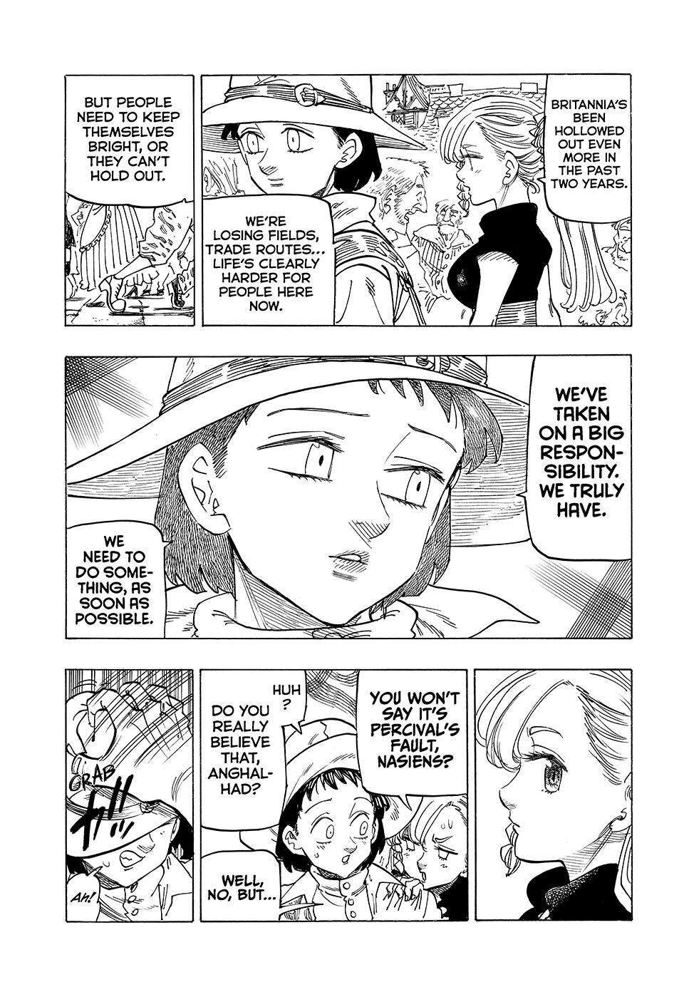 The Seven Deadly Sins: Four Knights of the Apocalypse chapter 156 page 7