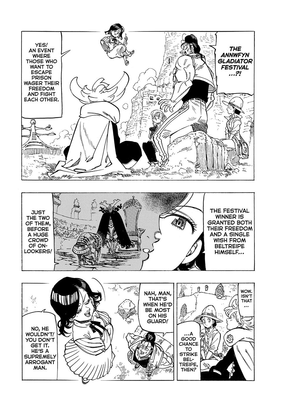 The Seven Deadly Sins: Four Knights of the Apocalypse chapter 159 page 2