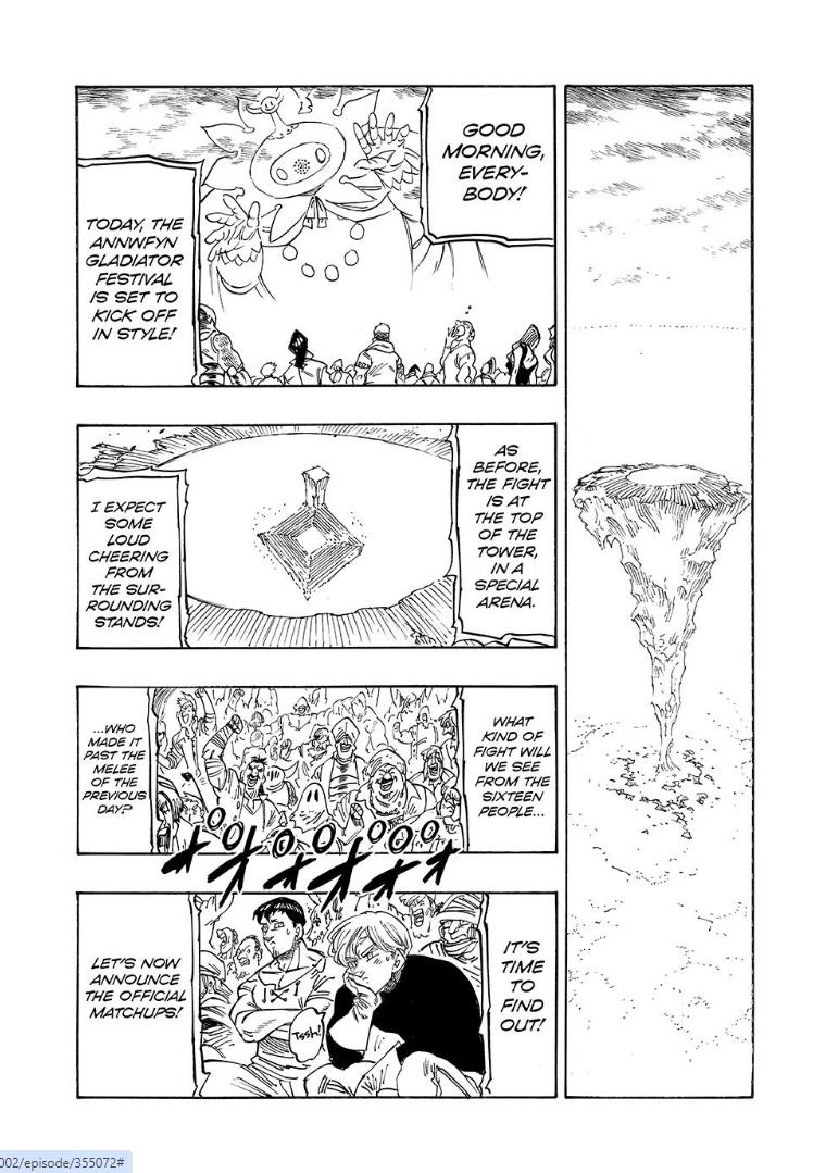 The Seven Deadly Sins: Four Knights of the Apocalypse chapter 166 page 15