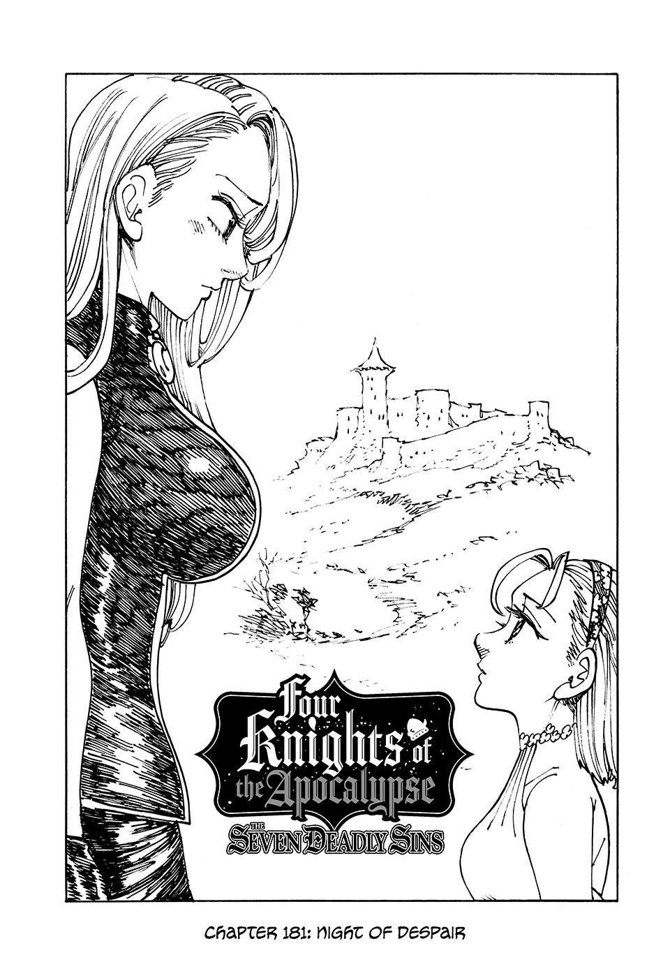 The Seven Deadly Sins: Four Knights of the Apocalypse chapter 181 page 1