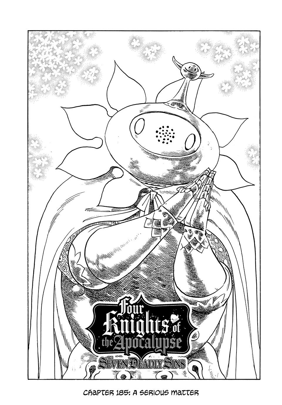 The Seven Deadly Sins: Four Knights of the Apocalypse chapter 185 page 1