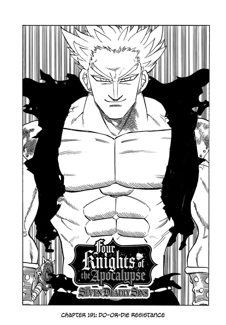 The Seven Deadly Sins: Four Knights of the Apocalypse chapter 191 page 1