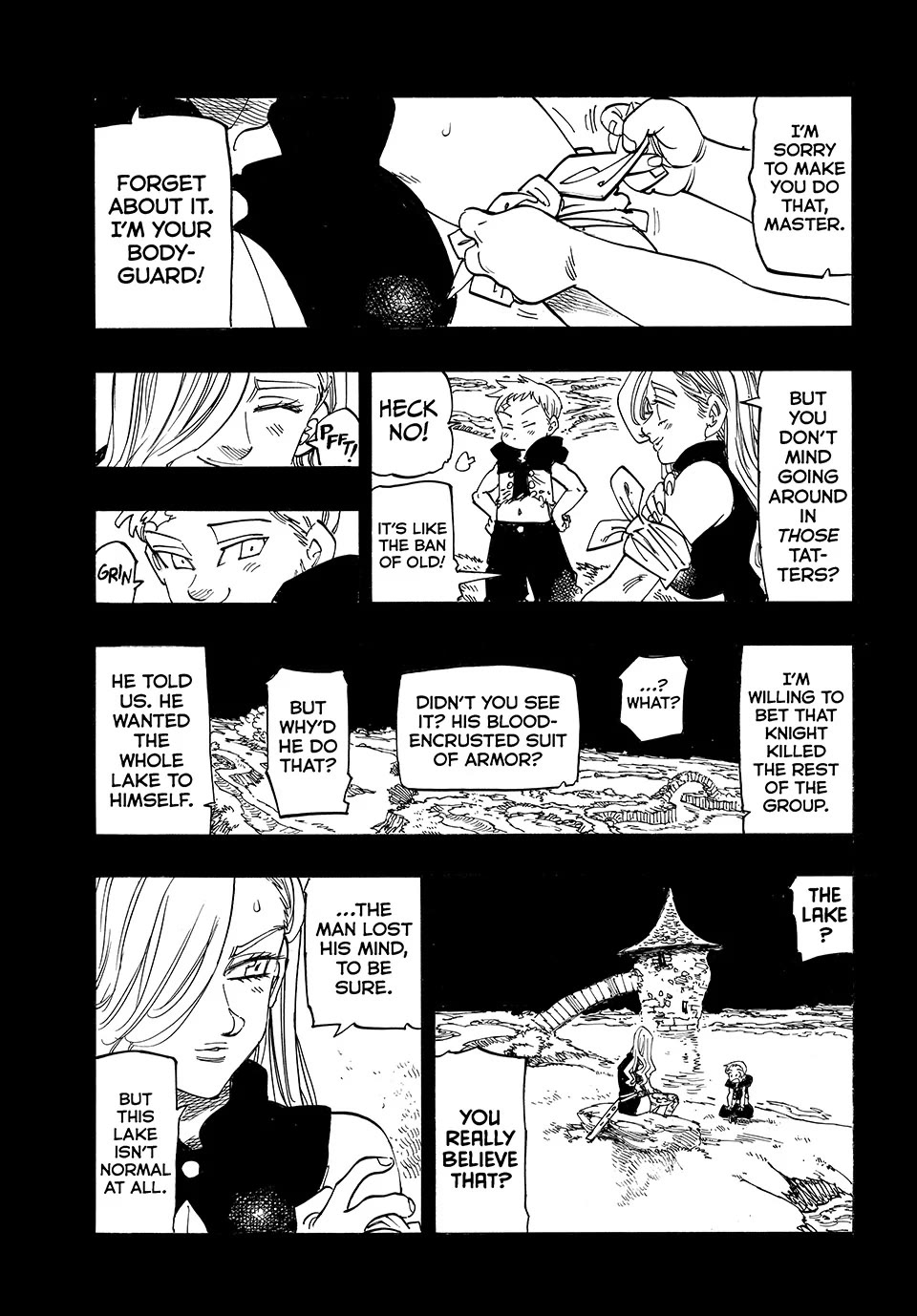 The Seven Deadly Sins: Four Knights of the Apocalypse chapter 210 page 9