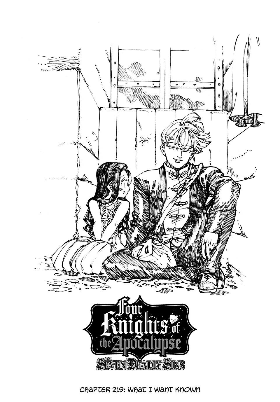 The Seven Deadly Sins: Four Knights of the Apocalypse chapter 219 page 1