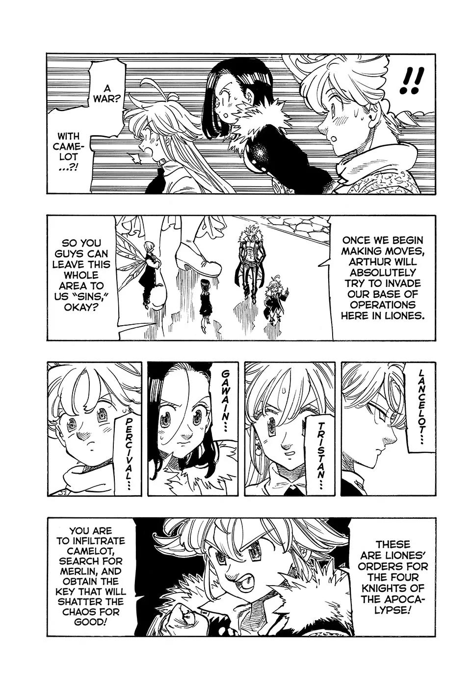 The Seven Deadly Sins: Four Knights of the Apocalypse chapter 219 page 18