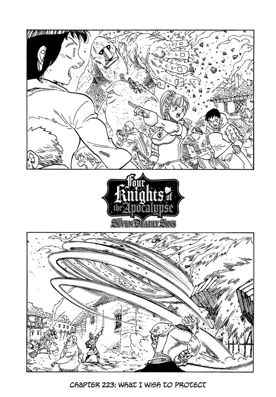 The Seven Deadly Sins: Four Knights of the Apocalypse chapter 223 page 1