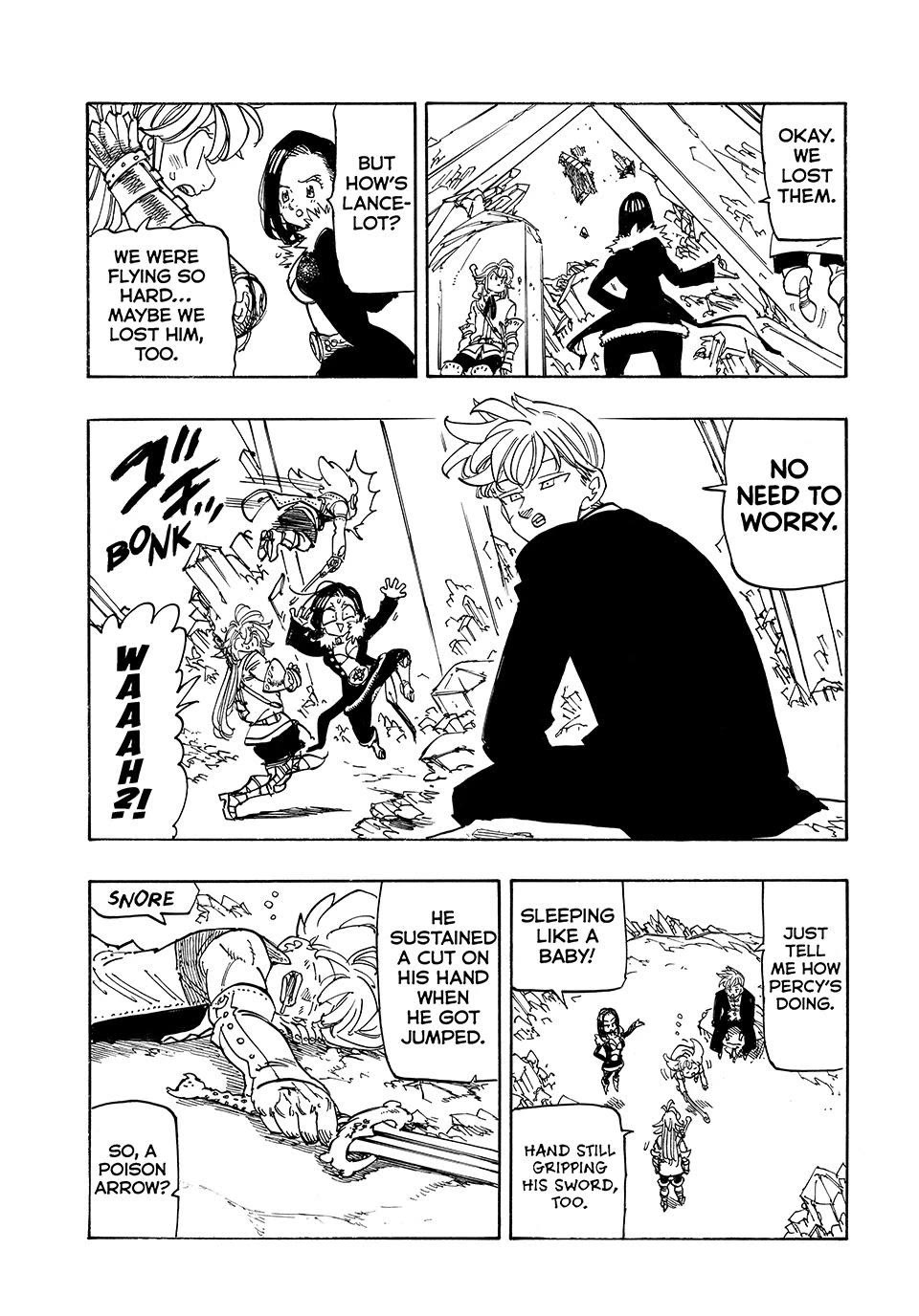 The Seven Deadly Sins: Four Knights of the Apocalypse chapter 234 page 9