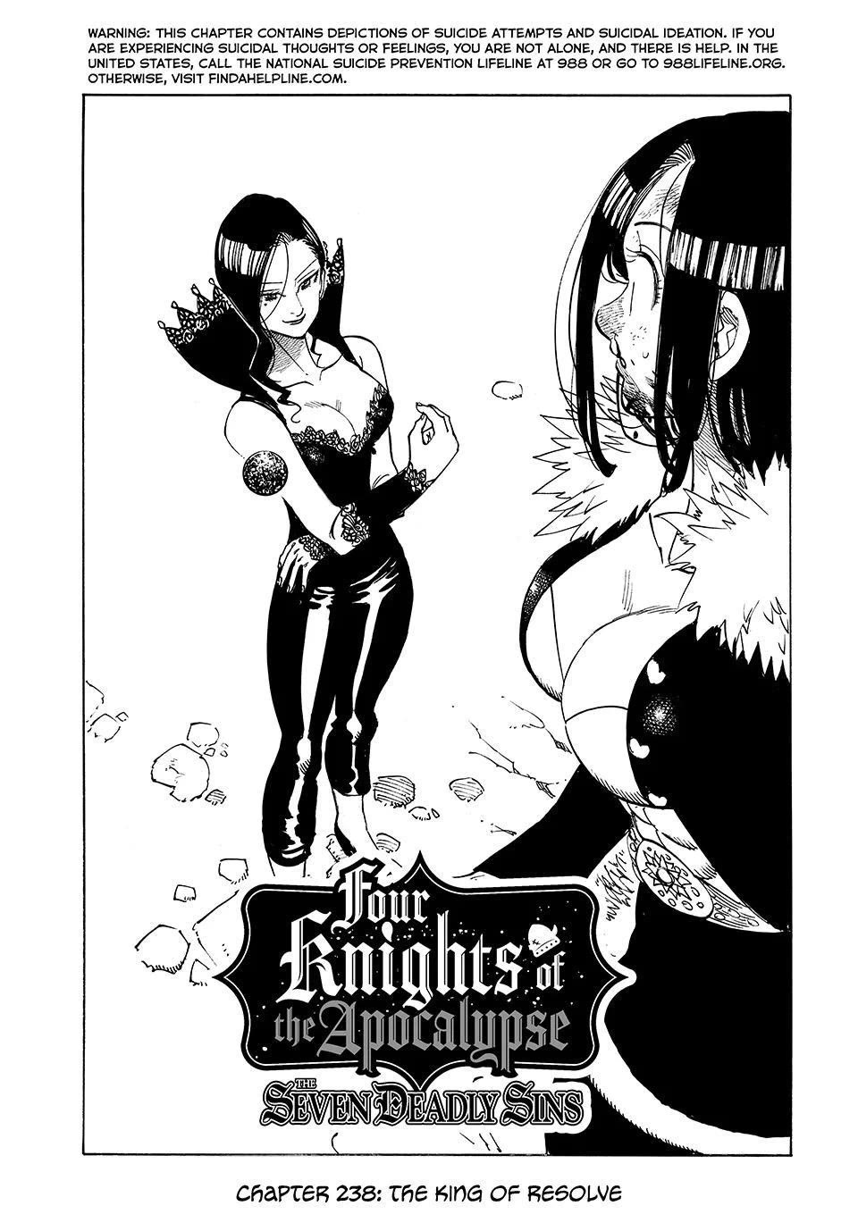 The Seven Deadly Sins: Four Knights of the Apocalypse chapter 238 page 1