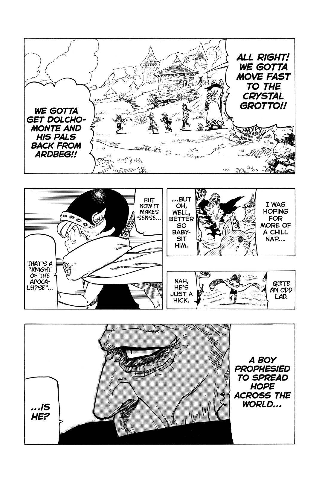 The Seven Deadly Sins: Four Knights of the Apocalypse chapter 37 page 14