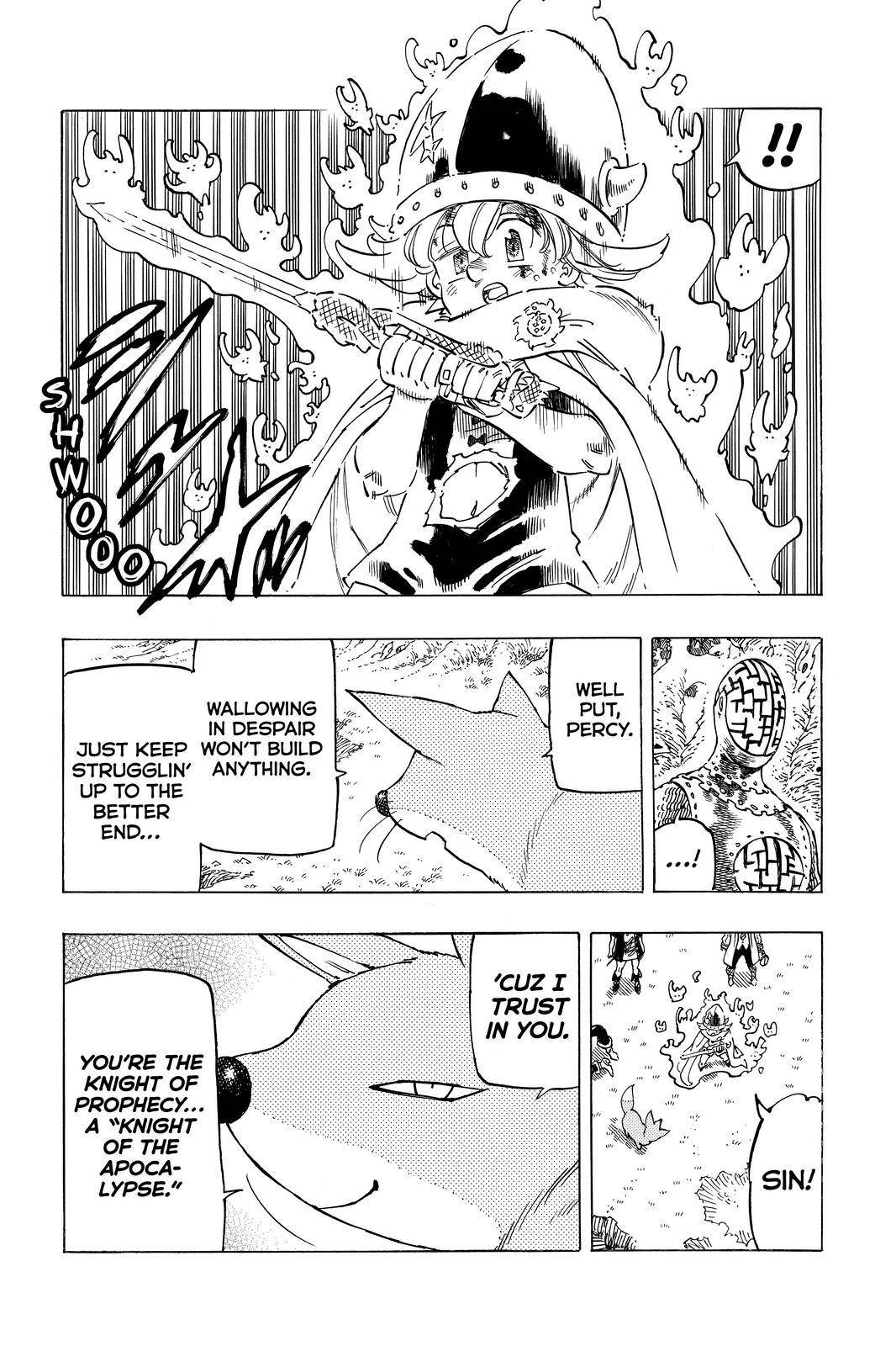 The Seven Deadly Sins: Four Knights of the Apocalypse chapter 47 page 14