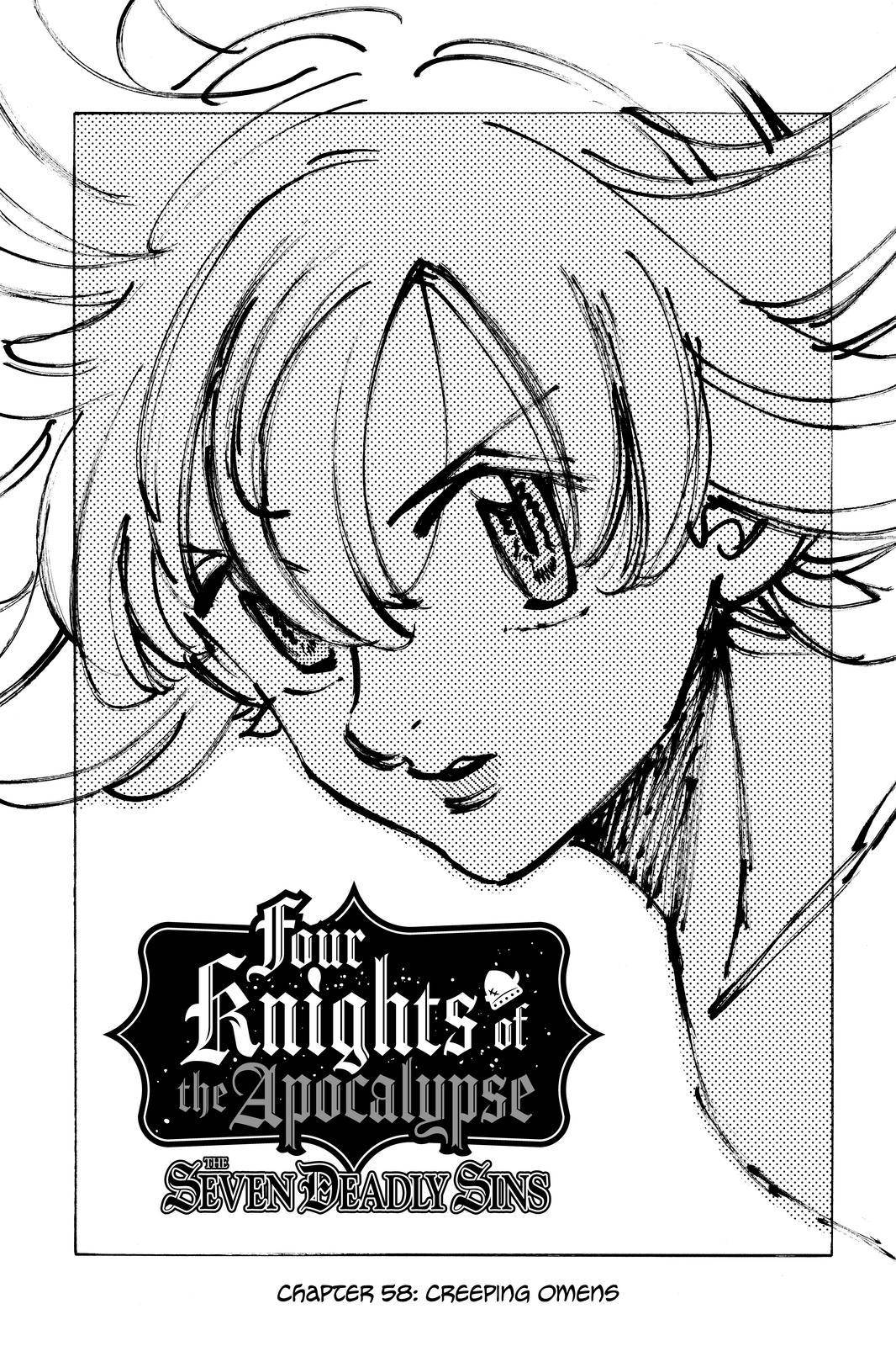 The Seven Deadly Sins: Four Knights of the Apocalypse chapter 58 page 1