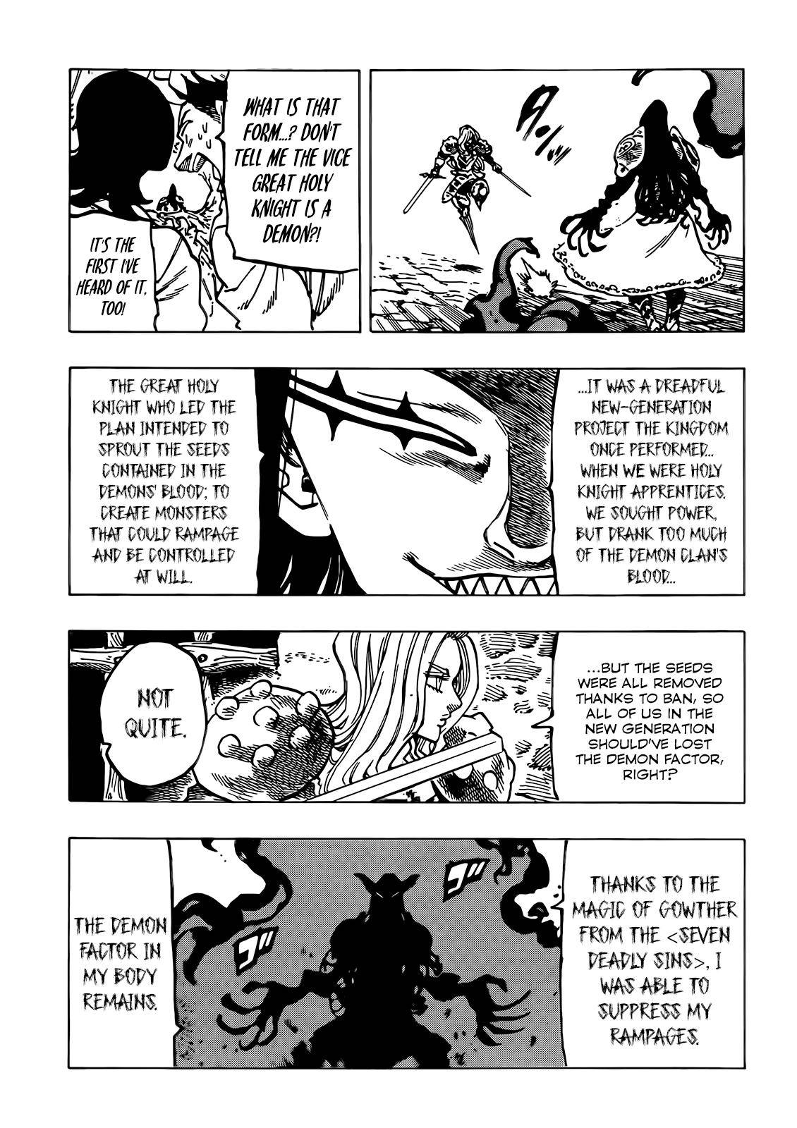 The Seven Deadly Sins: Four Knights of the Apocalypse chapter 71 page 13