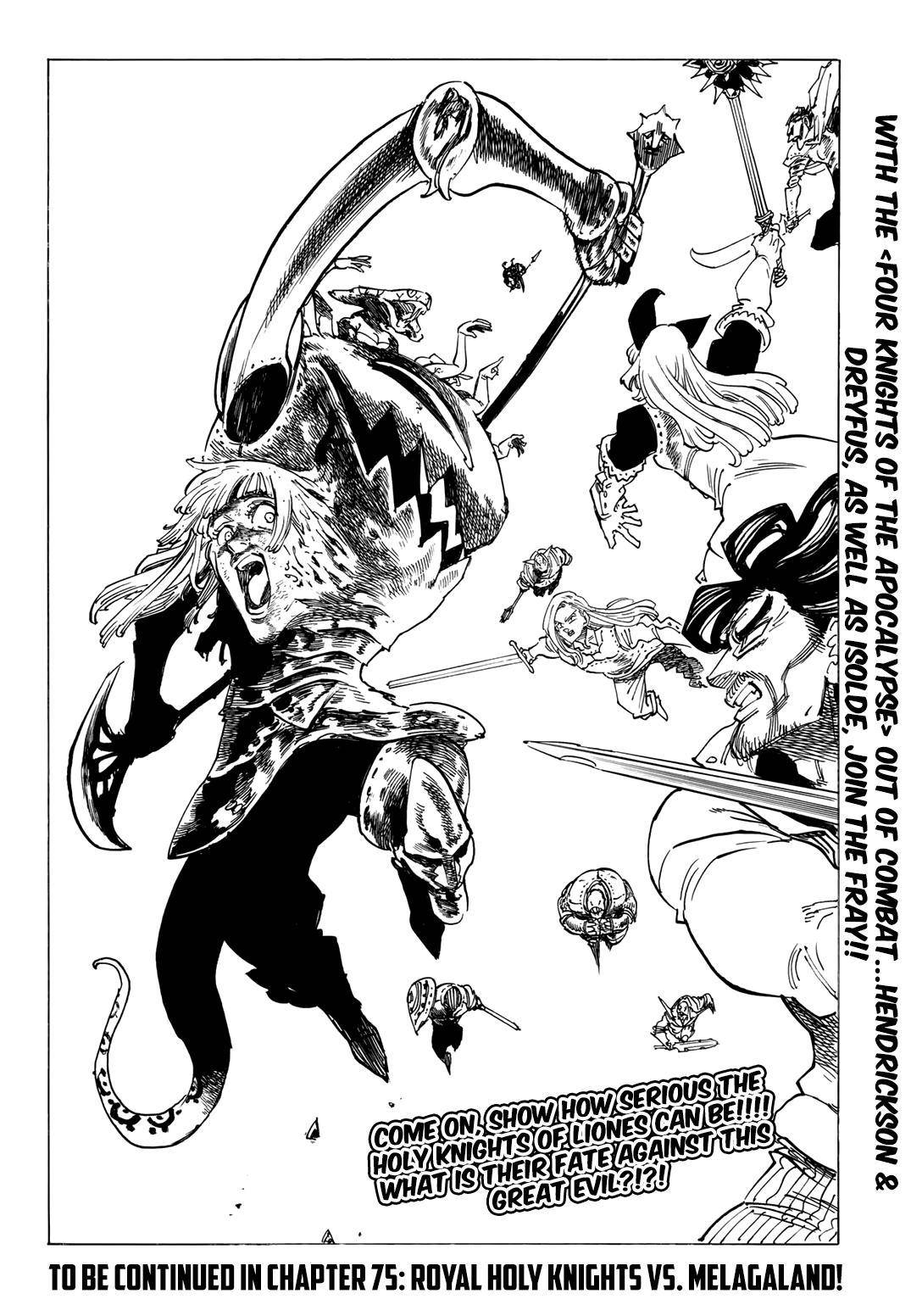 The Seven Deadly Sins: Four Knights of the Apocalypse chapter 74 page 21