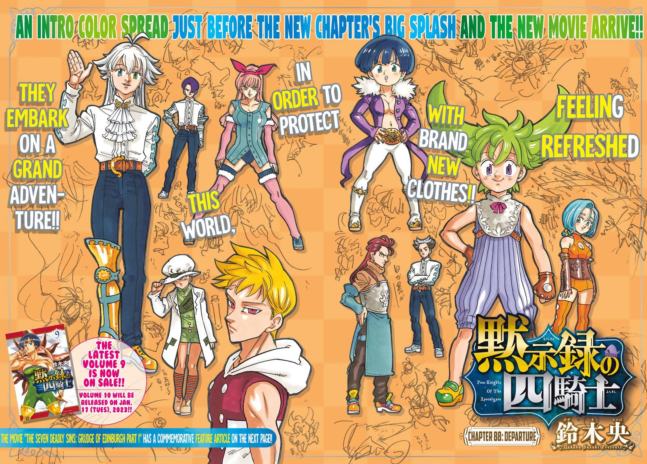 The Seven Deadly Sins: Four Knights of the Apocalypse chapter 88 page 1