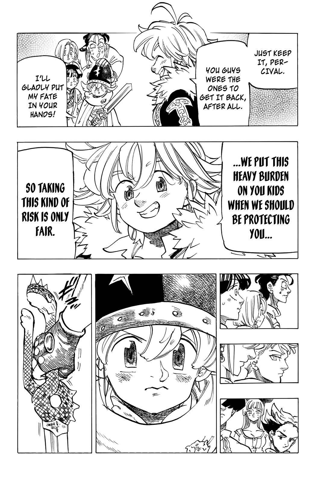 The Seven Deadly Sins: Four Knights of the Apocalypse chapter 89 page 14