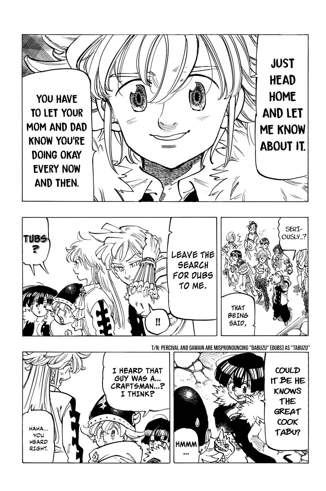 The Seven Deadly Sins: Four Knights of the Apocalypse chapter 89 page 7