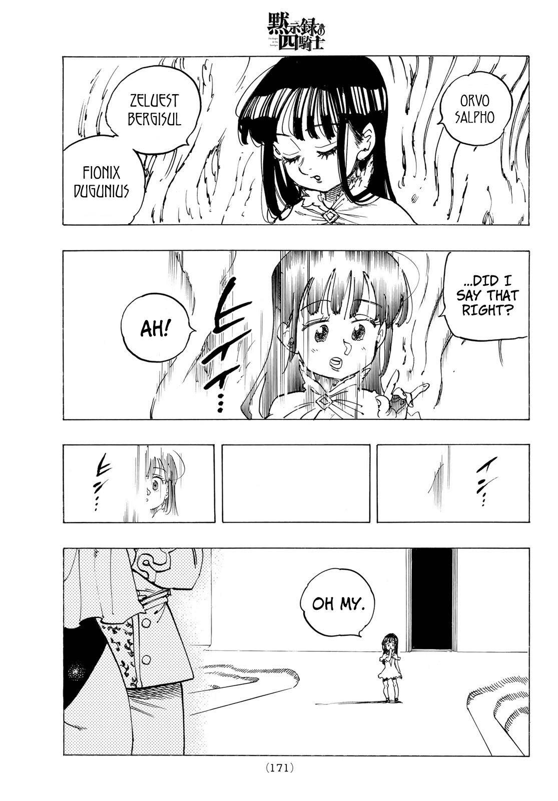 The Seven Deadly Sins: Four Knights of the Apocalypse chapter 90 page 11