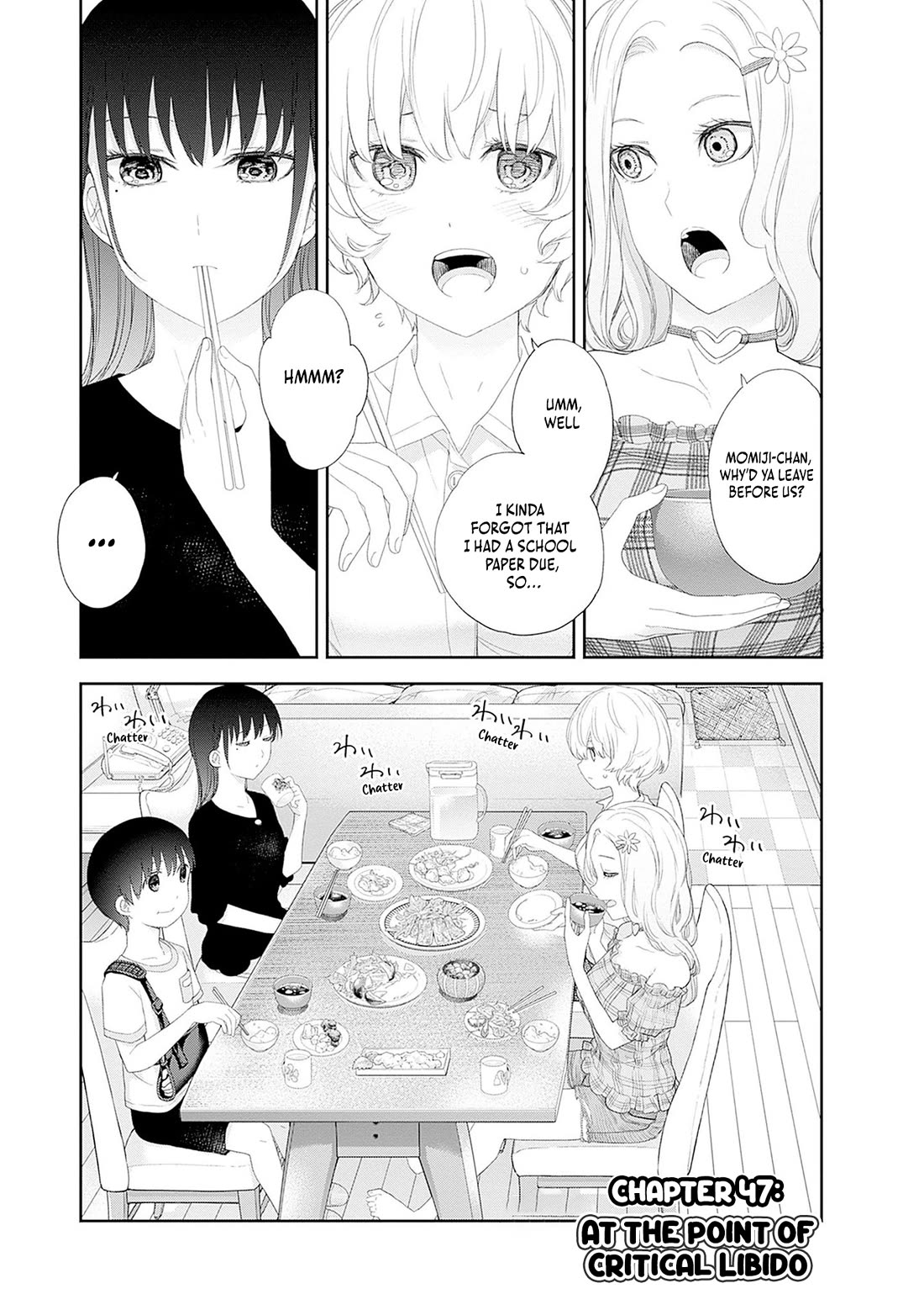 The Shikisaki Sisters Want To Be Exposed chapter 47 page 1
