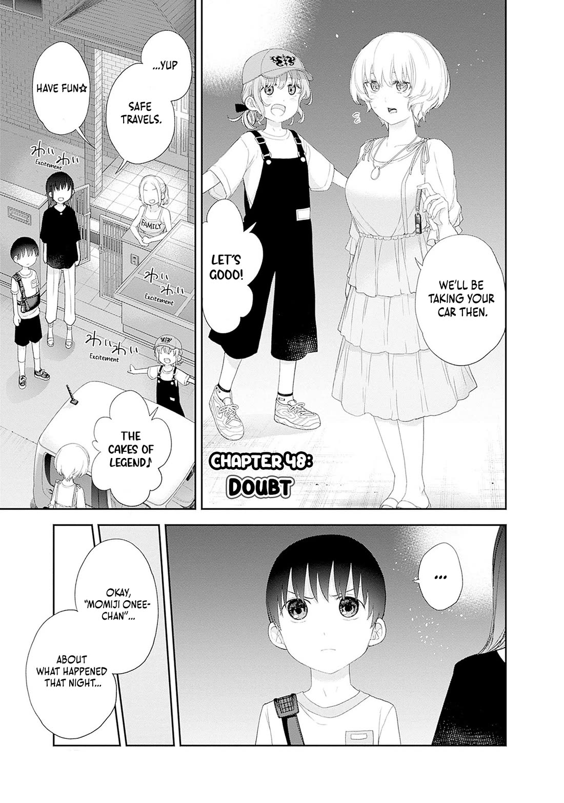 The Shikisaki Sisters Want To Be Exposed chapter 48 page 1