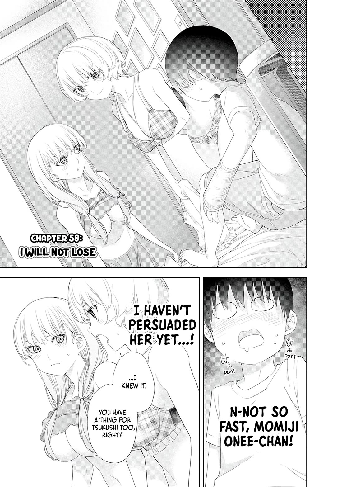 The Shikisaki Sisters Want To Be Exposed chapter 58 page 1
