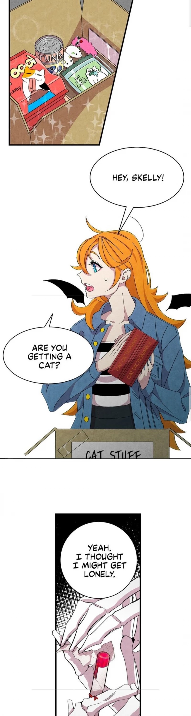 The Skeleton Becomes a Cat Dad chapter 1 page 10