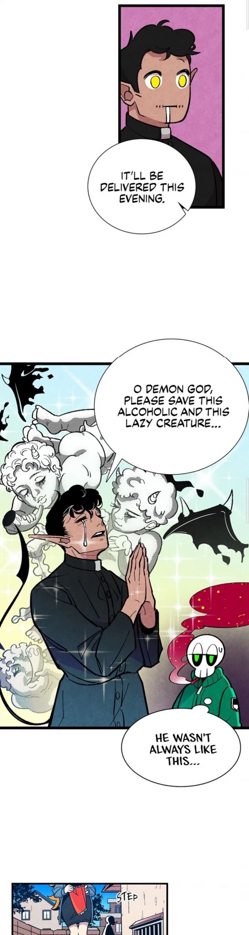 The Skeleton Becomes a Cat Dad chapter 1 page 14