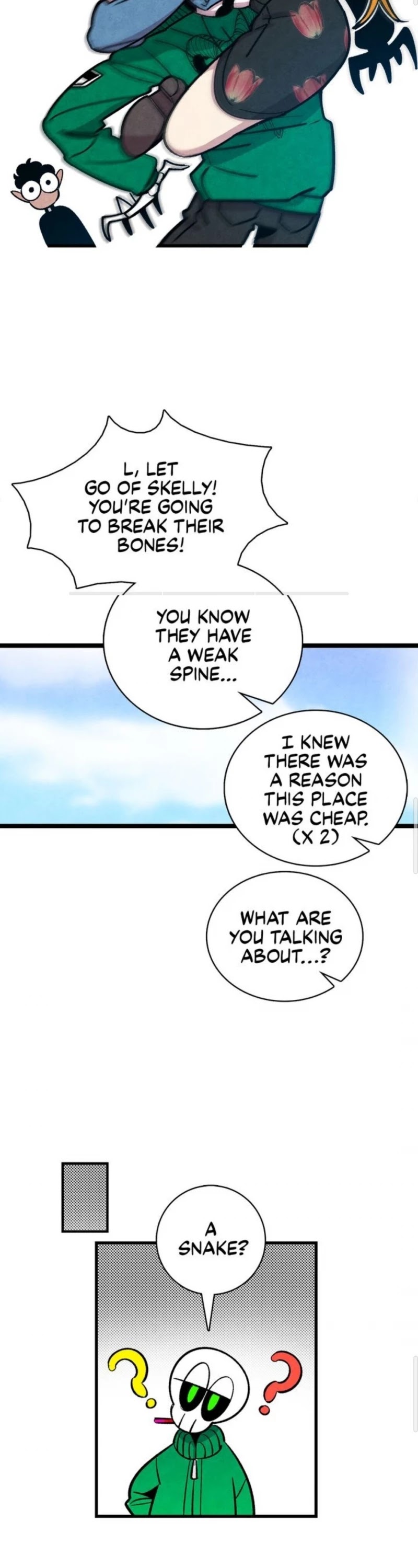 The Skeleton Becomes a Cat Dad chapter 1 page 18