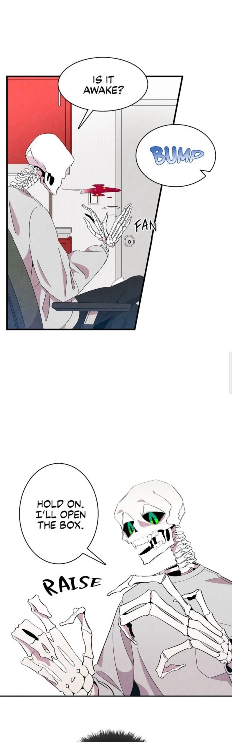 The Skeleton Becomes a Cat Dad chapter 1 page 31