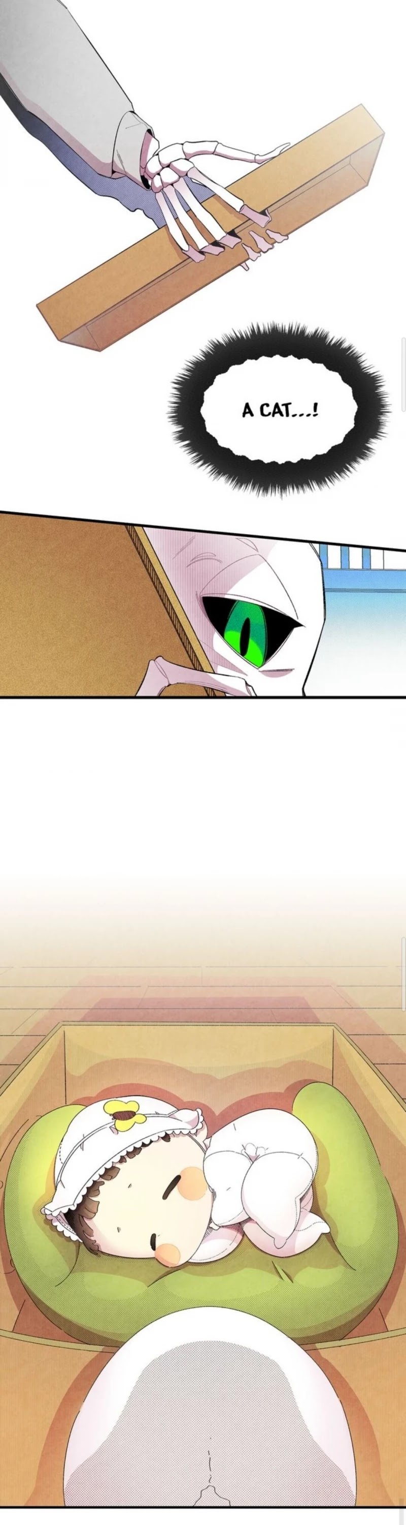 The Skeleton Becomes a Cat Dad chapter 1 page 33