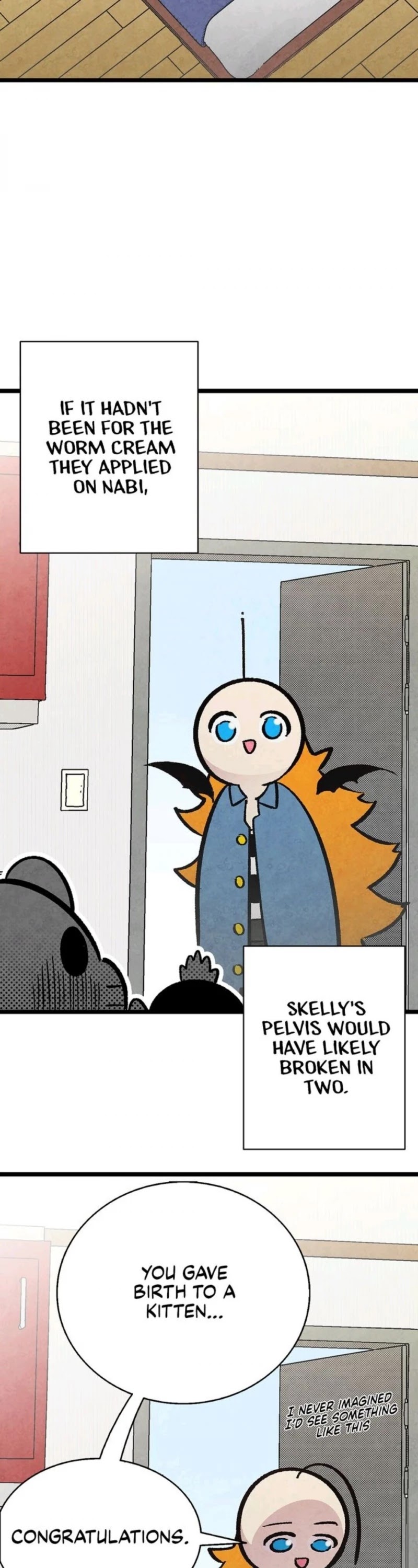 The Skeleton Becomes a Cat Dad chapter 10 page 49