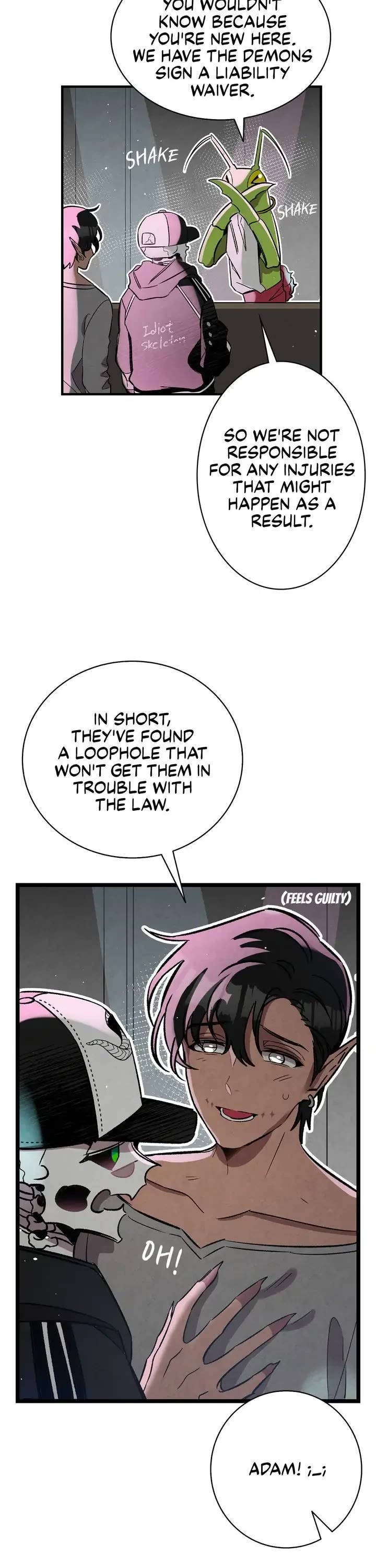 The Skeleton Becomes a Cat Dad chapter 101 page 12