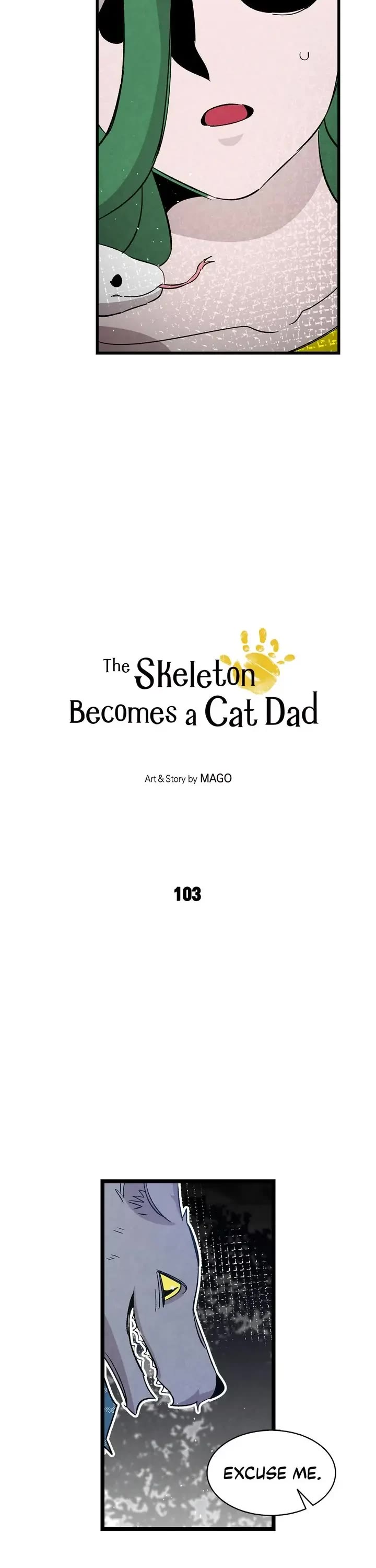 The Skeleton Becomes a Cat Dad chapter 103 page 2
