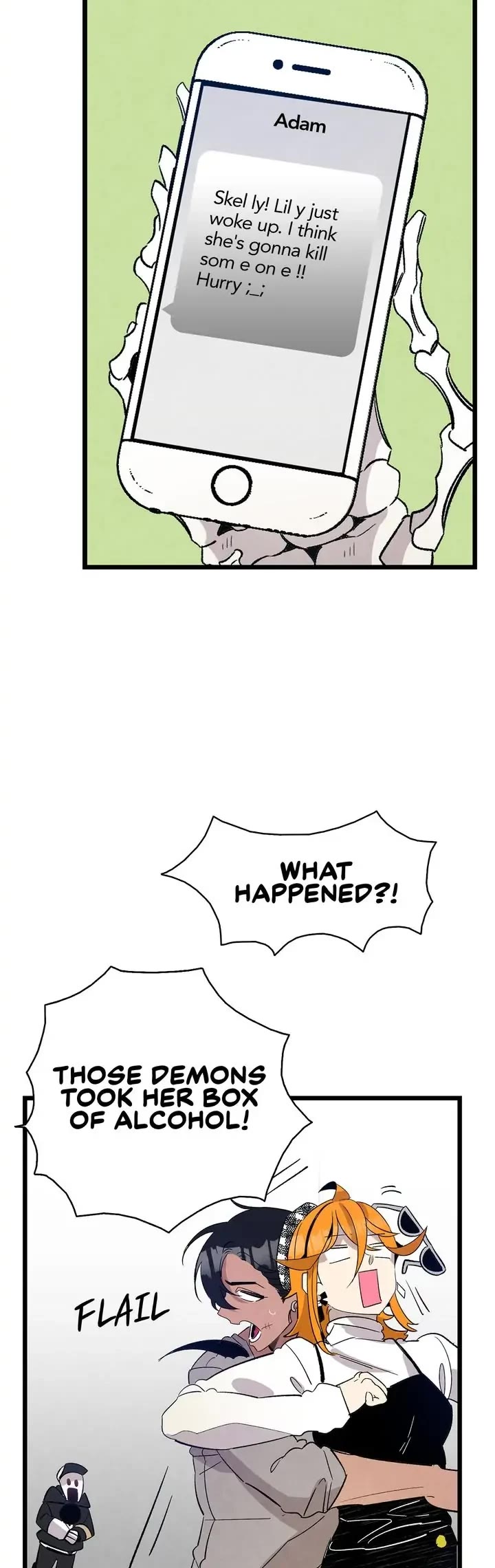 The Skeleton Becomes a Cat Dad chapter 105 page 20