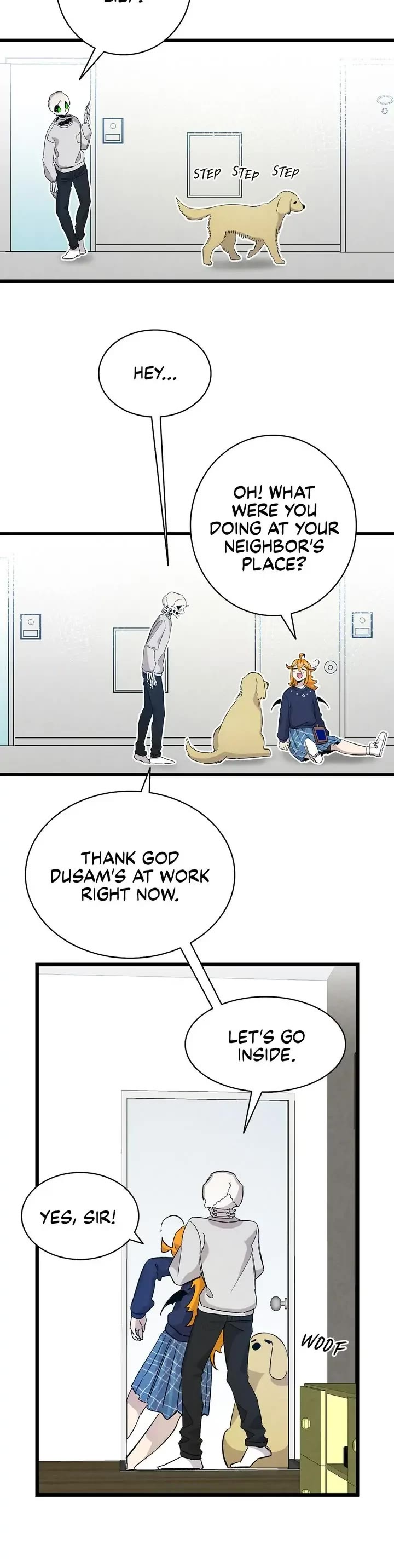 The Skeleton Becomes a Cat Dad chapter 107 page 15