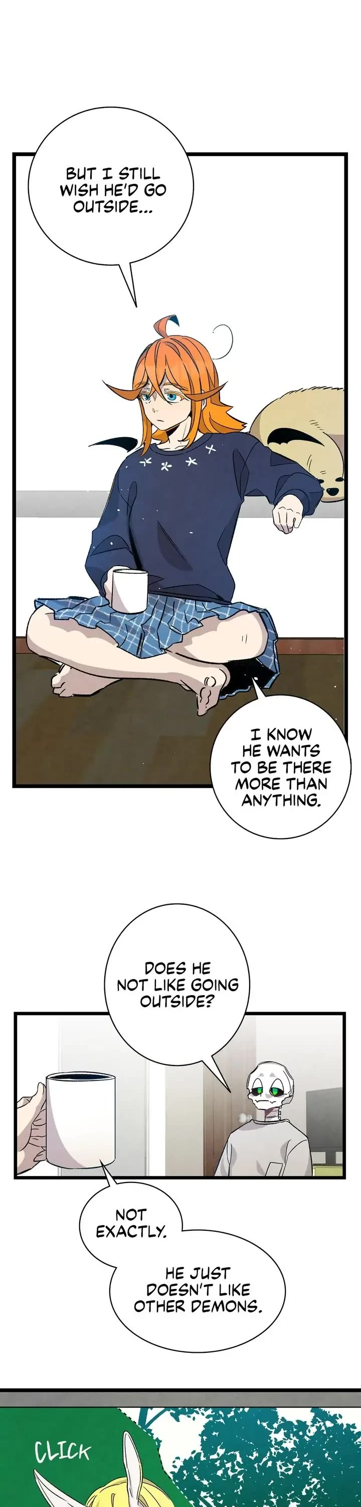 The Skeleton Becomes a Cat Dad chapter 107 page 23