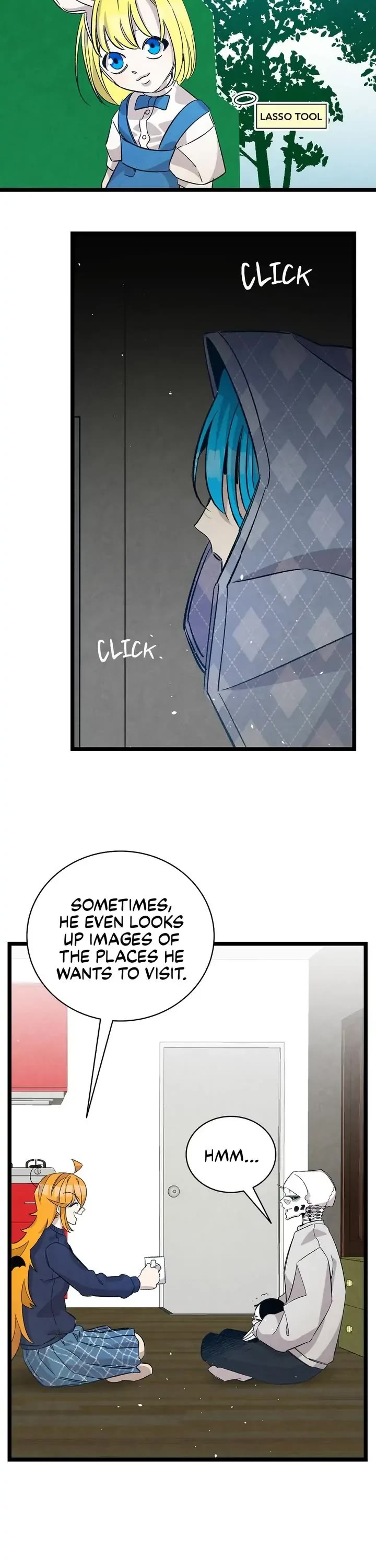 The Skeleton Becomes a Cat Dad chapter 107 page 24